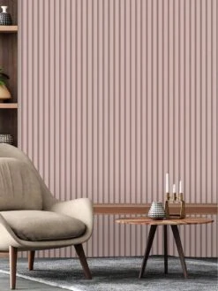Fine Décor Acoustic Panels Wallpaper - Blush