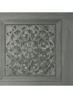 Fine Décor Carved Panel Wallpaper - Gunmetal -Oleu Furniture Shop VNM9W SQ4 0000000099 N A SLd1