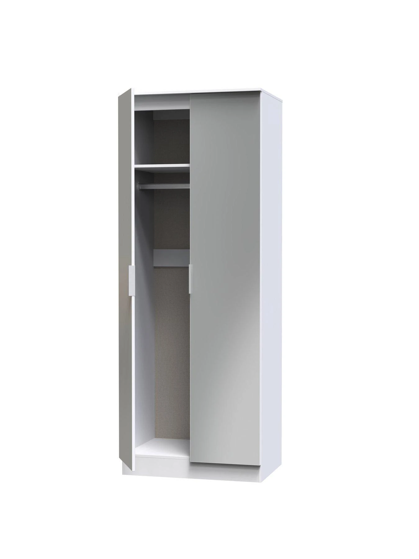 SWIFT Adair Ready Assembled 2 Door Wardrobe 6 SWIFT Adair Ready Assembled 2 Door Wardrobe - Image 4