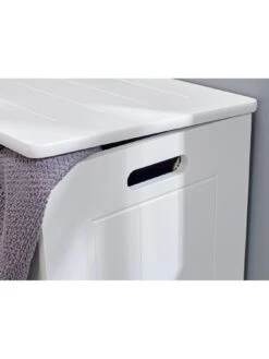Lloyd Pascal Groove Slim Line Laundry Bin -Oleu Furniture Shop VNOF4 SQ6 0000000005 GREY SLd4