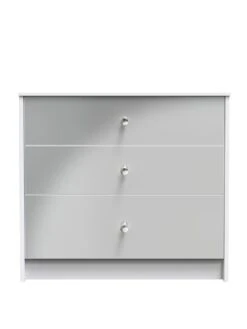 SWIFT Verity Ready Assembled 3 Drawer Deep Chest