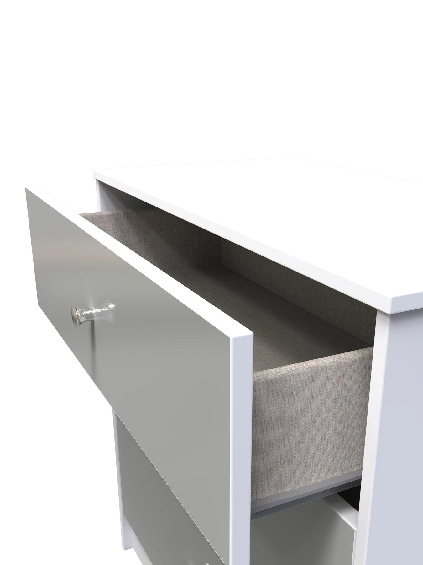 SWIFT Verity Ready Assembled 3 Drawer Deep Chest 6 SWIFT Verity Ready Assembled 3 Drawer Deep Chest - Image 4