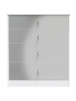 SWIFT Verity Ready Assembled 4 Drawer Deep Chest