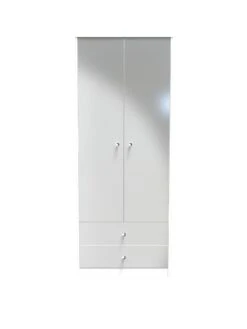 SWIFT Verity Ready Assembled 2 Door 2 Drawer Wardrobe