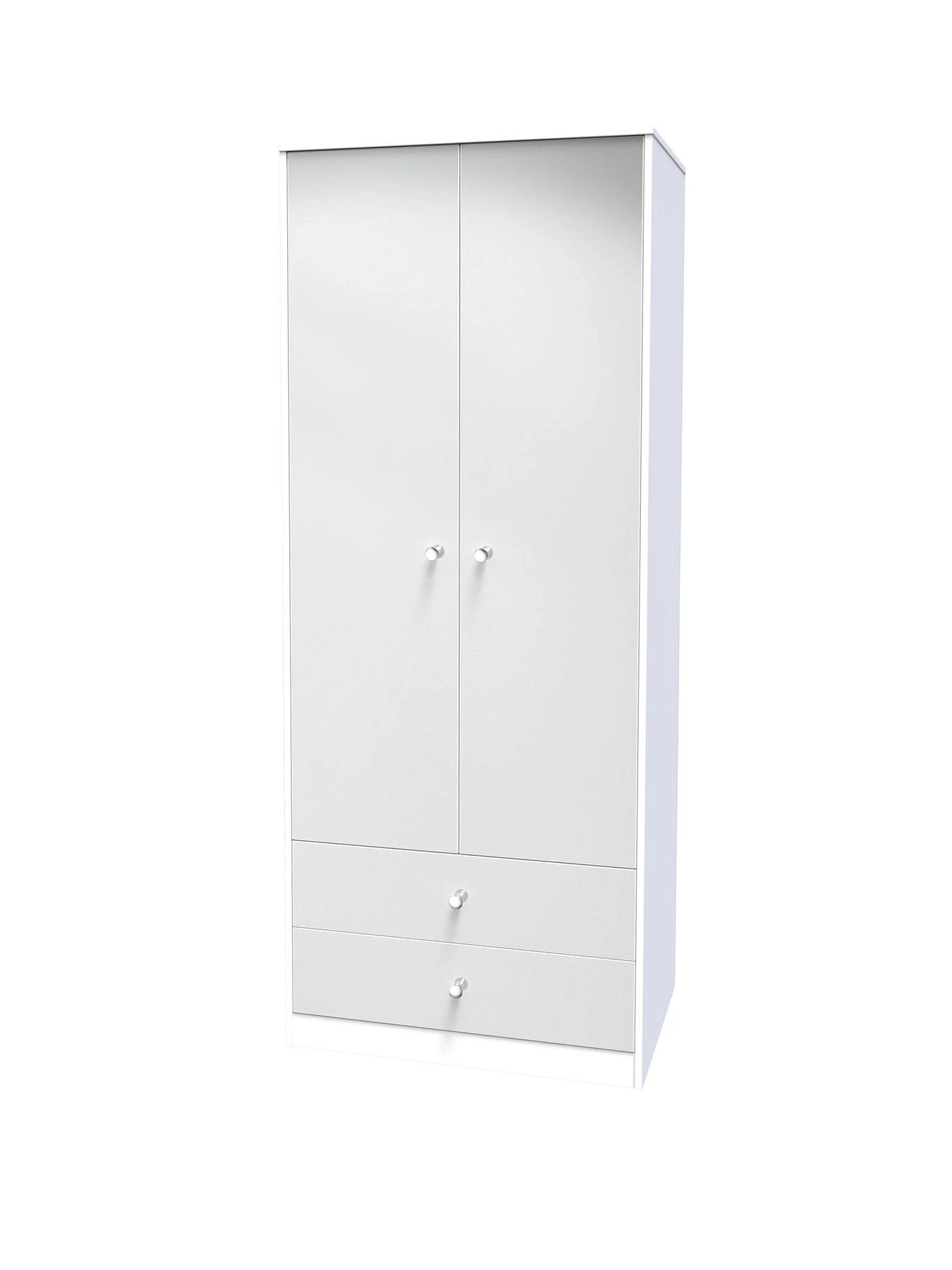 SWIFT Verity Ready Assembled 2 Door 2 Drawer Wardrobe 4 SWIFT Verity Ready Assembled 2 Door 2 Drawer Wardrobe - Image 2