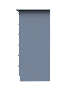 SWIFT Logan Ready Assembled 1 Door 5 Drawer Wardrobe -Oleu Furniture Shop VNOFP SQ4 0000000020 BLUE SLd