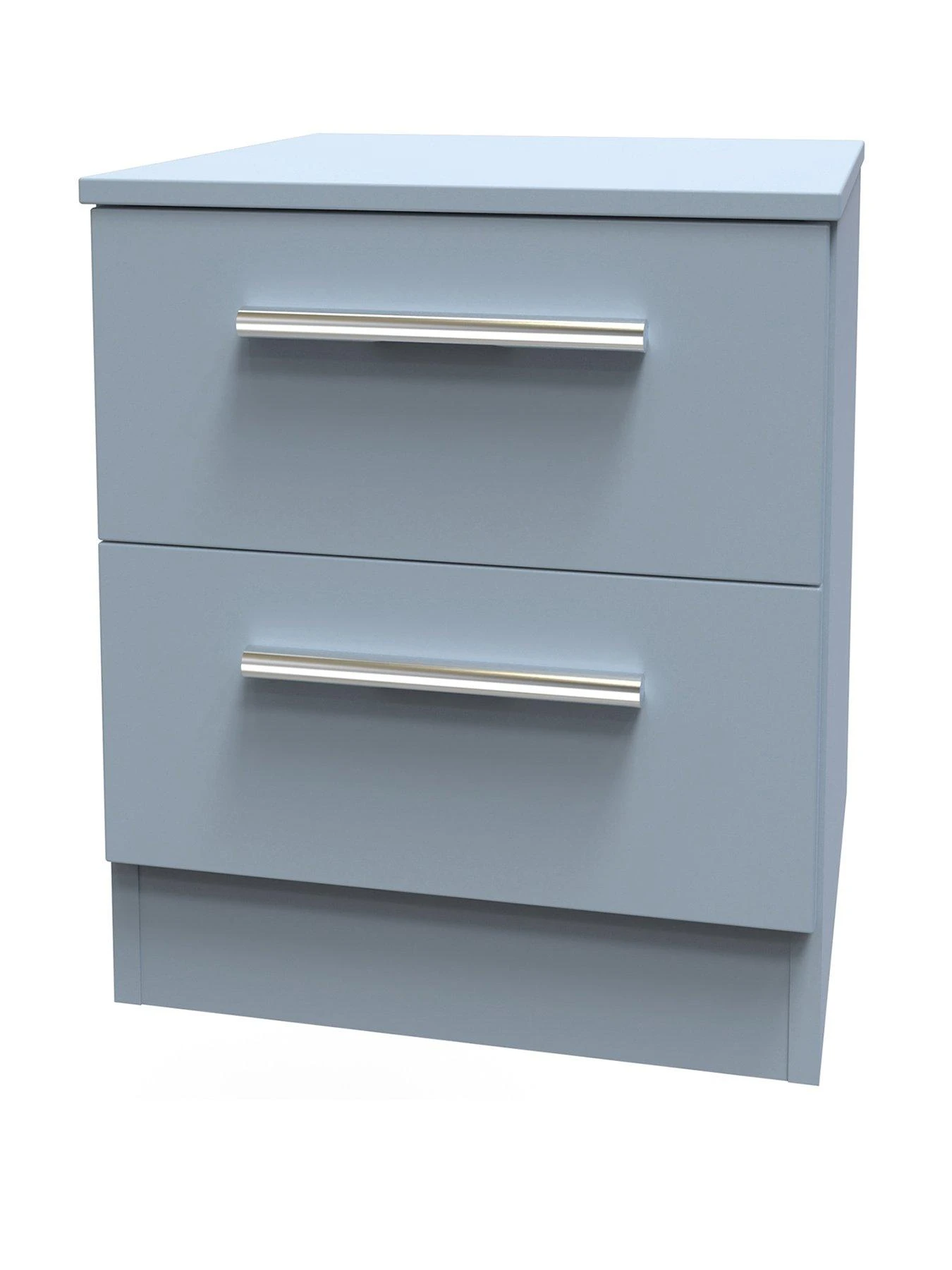 SWIFT Logan Ready Assembled 2 Drawer Bedside - Wireless Charging 4 SWIFT Logan Ready Assembled 2 Drawer Bedside - Wireless Charging - Image 2