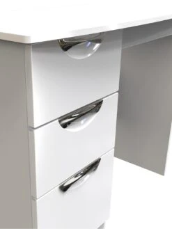 SWIFT Alva Ready Assembled Gloss Dressing Table -Oleu Furniture Shop VNOGY SQ5 0000000559 WHITE GLOSS SLd1