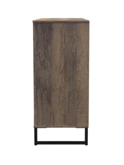 SWIFT Emerson Ready Assembled 5 Drawer Chest -Oleu Furniture Shop VNOH7 SQ6 0000014817 VINTAGE OAK SLd2