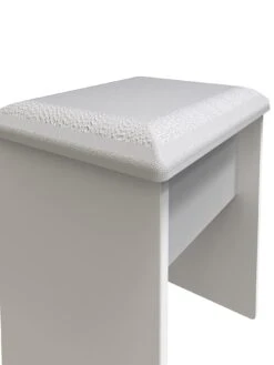 SWIFT Adair Ready Assembled 2 Piece Set - Dressing Table & Stool -Oleu Furniture Shop VNOIA SQ6 0000000563 GREY GLOSS SLd2