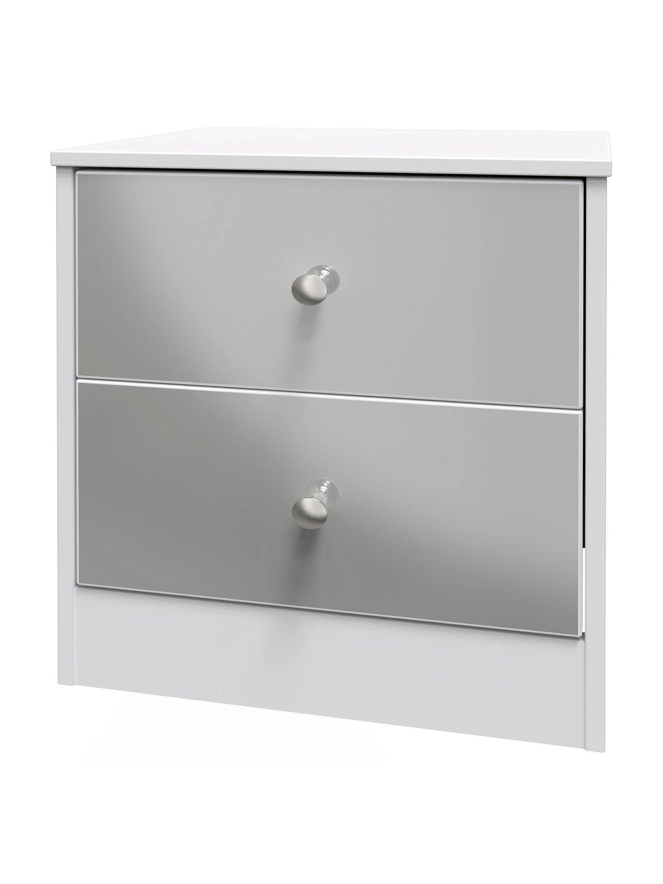 SWIFT Verity Ready Assembled 2 Drawer Bedside Cabinet 4 SWIFT Verity Ready Assembled 2 Drawer Bedside Cabinet - Image 2