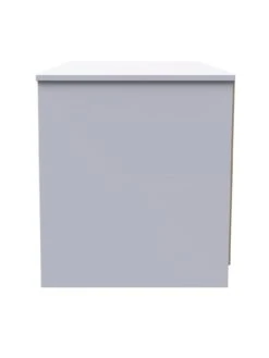 SWIFT Verity Ready Assembled 2 Drawer Bedside Cabinet 11 SWIFT Verity Ready Assembled 2 Drawer Bedside Cabinet -Oleu Furniture Shop VNOIN SQ6 0000000563 GREY GLOSS SLd2
