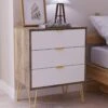 SWIFT Andie Ready Assembled 3 Drawer Chest -Oleu Furniture Shop VNOIY SQ1 0000000013 WHITE RSr