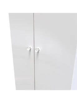 SWIFT Lumiere Ready Assembled 2 Door Wardrobe With Sensor Lighting With Led Lights -Oleu Furniture Shop VNOJU SQ4 0000000559 WHITE GLOSS SLd