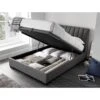 Logan Fabric Ottoman Bed With Mattress Options (Buy And SAVE!) -Oleu Furniture Shop VNZGF SQ1 0000000070 DARK GREY RSr