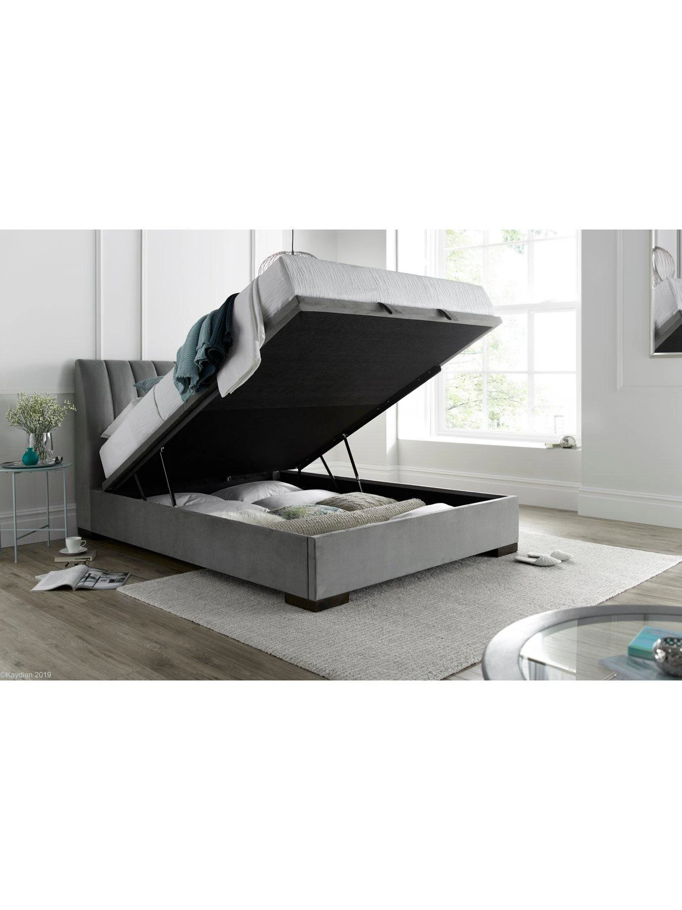Logan Fabric Ottoman Bed With Mattress Options (Buy And SAVE!) 8 Logan Fabric Ottoman Bed With Mattress Options (Buy And SAVE!) - Image 6