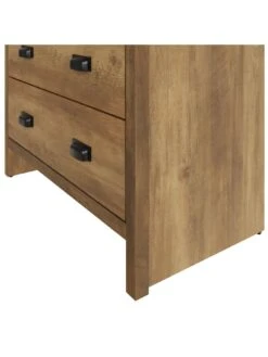 GFW Boston 4 Drawer Chest - Oak -Oleu Furniture Shop VNZX4 SQ6 0000000006 OAK SLd2