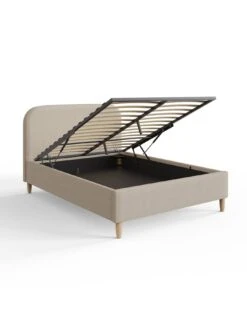 GFW Florence Boucle Ottoman Bed Frame -Oleu Furniture Shop VNZXL SQ3 0000000003 NATURAL SLd