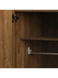 GFW Boston 3 Door Wardrobe - Oak -Oleu Furniture Shop VNZYP SQ6 0000000006 OAK SLd2