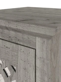 GFW Amelie Mirrored Bedside Chest -Oleu Furniture Shop VNZYS SQ5 0000000005 GREY SLd1