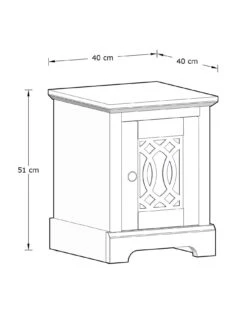 GFW Amelie Mirrored Bedside Chest -Oleu Furniture Shop VNZYS SQ7 0000000005 GREY DGy