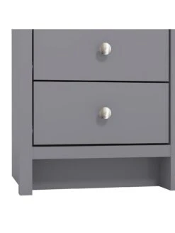 GFW Arianna 3 Drawer Bedside Chest - Grey -Oleu Furniture Shop VO4OZ SQ6 0000000005 GREY SLd2