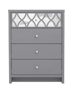GFW Arianna 4 Drawer Chest -Oleu Furniture Shop VO4P0 SQ2 0000000005 GREY SLf