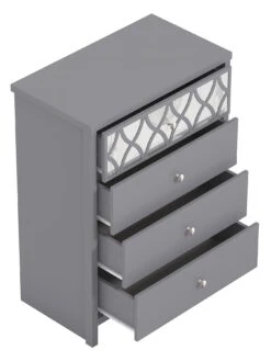 GFW Arianna 4 Drawer Chest -Oleu Furniture Shop VO4P0 SQ4 0000000005 GREY SLd