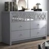 GFW Arianna 3 + 4 Chest Of Drawers -Oleu Furniture Shop VO4P1 SQ1 0000000005 GREY RSr