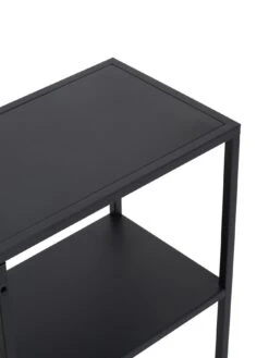 Premier Housewares Acero Bookcase 13 Premier Housewares Acero Bookcase -Oleu Furniture Shop VO7JP SQ5 0000000004 BLACK SLd2