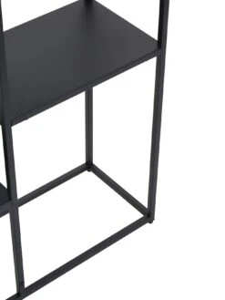 Premier Housewares Acero Bookcase 14 Premier Housewares Acero Bookcase -Oleu Furniture Shop VO7JP SQ6 0000000004 BLACK SLd3