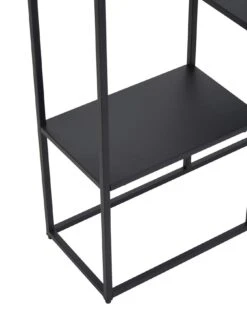 Premier Housewares Acero Bookcase 15 Premier Housewares Acero Bookcase -Oleu Furniture Shop VO7JP SQ7 0000000004 BLACK SLd4