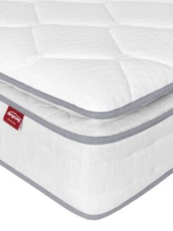 Airsprung Galleria 3000 Pocket Pillowtop Mattress -Oleu Furniture Shop VO87U SQ3 0000000013 WHITE SLd