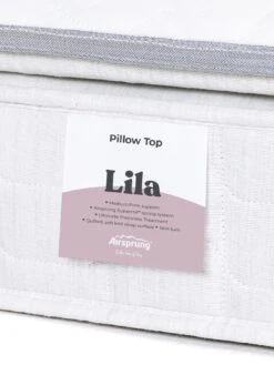 Airsprung Lila Pillowtop Mattress -Oleu Furniture Shop VO89M SQ5 0000000013 WHITE SLd2