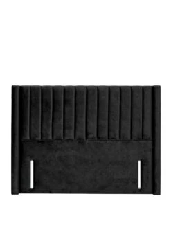 Airsprung Galleria Floorstanding Headboard 6 Airsprung Galleria Floorstanding Headboard -Oleu Furniture Shop VO8BL SQ2 0000000004 BLACK SLf