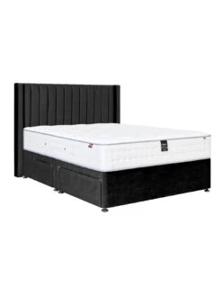 Airsprung Galleria 3000 Pocket Memory Divan -Oleu Furniture Shop VO8CO SQ3 0000000004 BLACK SLd