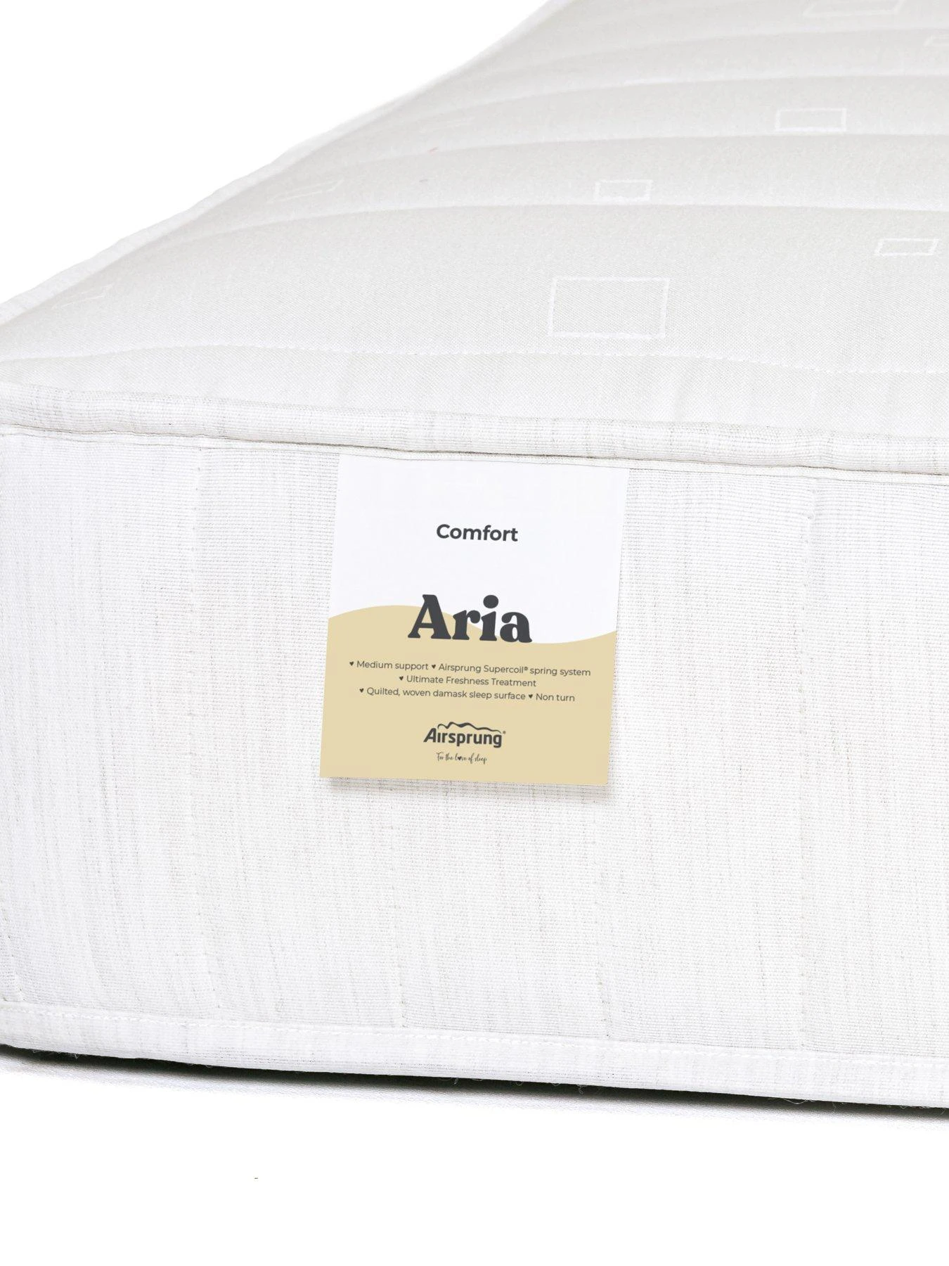 Airsprung Aria Comfort Quilted Mattress 7 Airsprung Aria Comfort Quilted Mattress - Image 5