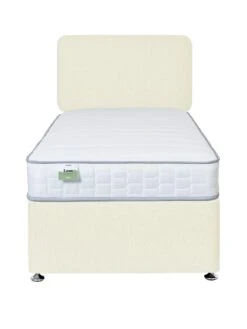 Airsprung Luna Comfort Quilted Divan 8 Airsprung Luna Comfort Quilted Divan -Oleu Furniture Shop VO8FH SQ2 0000000067 CREAM SLf