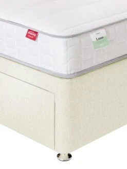 Airsprung Luna Comfort Quilted Divan 11 Airsprung Luna Comfort Quilted Divan -Oleu Furniture Shop VO8FH SQ5 0000000067 CREAM SLd2