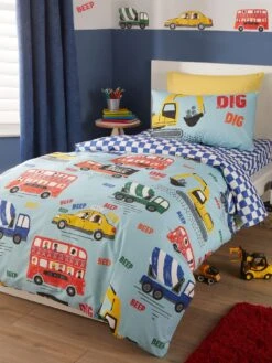 Bedlam On The Move Duvet Set Single - Blue 7 Bedlam On The Move Duvet Set Single - Blue -Oleu Furniture Shop VO8K0 SQ3 0000000020 BLUE SLd