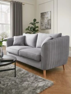 Very Home Enzo 3 Seater Fabric Sofa