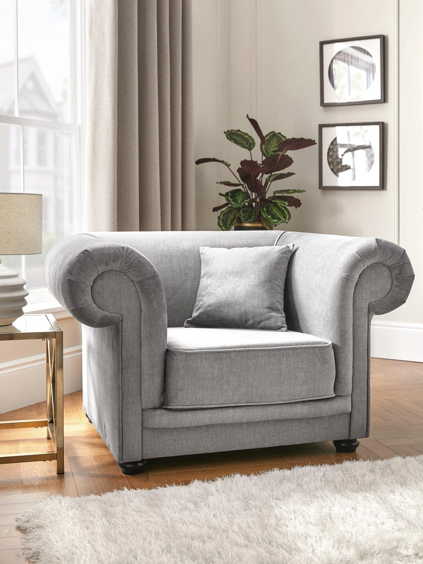 Very Home Salvador Fabric Armchair 3 Very Home Salvador Fabric Armchair