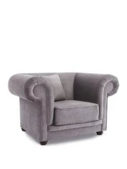 Very Home Salvador Fabric Armchair 9 Very Home Salvador Fabric Armchair -Oleu Furniture Shop VOOLY SQ3 0000000005 GREY SLa