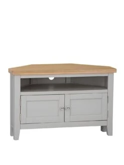 K-Interiors Fina Corner Tv Unit -Oleu Furniture Shop VOTG4 SQ2 0000000005 GREY SLf