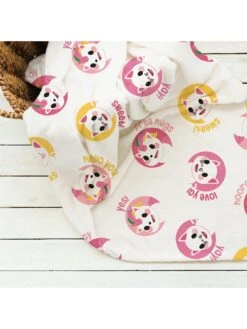 Adopt Me Hugs Fleece Blanket - Pink -Oleu Furniture Shop VOWMZ SQ3 0000000063 PINK SLd