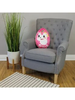 Adopt Me Pop Shaped Cushion -Oleu Furniture Shop VOWN0 SQ6 0000000063 PINK SLd3