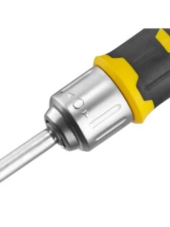 Stanley FatMax Fatmax Ratchet Screwdriver With 12 Bits -Oleu Furniture Shop VP040 SQ4 0000000099 N A SLd2