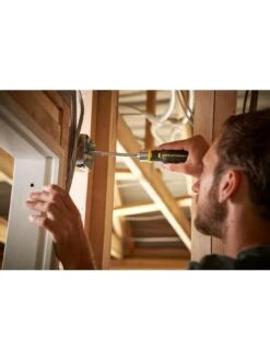 Stanley FatMax Fatmax Ratchet Screwdriver With 12 Bits -Oleu Furniture Shop VP040 SQ7 0000000099 N A SLd5