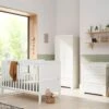 Tutti Bambini Rio 5 Piece Furniture Se- White (Cot Bed, Cot Top Changer, Sprung Mattress, Chest Changer, Wardrobe) -Oleu Furniture Shop VQ2V6 SQ1 0000000013 WHITE RSr