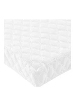 Tutti Bambini Modena 4 Piece Furniture Set- White/Oak (Cot Bed, Sprung Mattress, Chest Changer, Wardrobe) -Oleu Furniture Shop VQ2VD SQ3 0000000010 WHITE OAK SLa